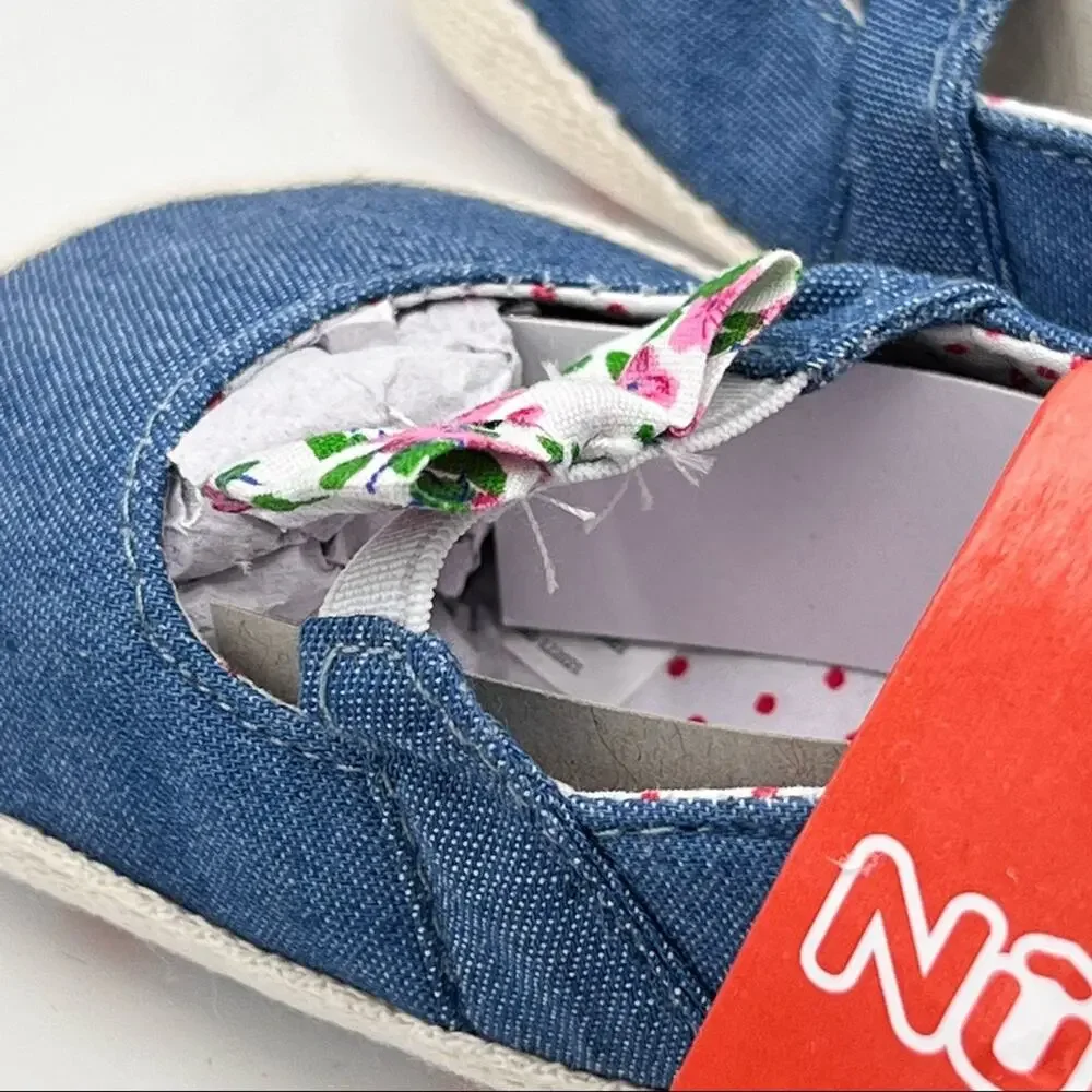 Nuby Infant Boy Baby Shoes Sz 6-12M